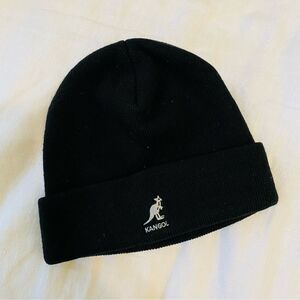 Vintage Kangol winter black beanie hat